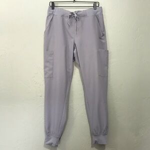 Med Couture Insight Gray Jogger Scrub Pants size medium nwot scrubs